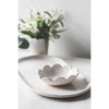 handmade ceramic small round bowl scallop 