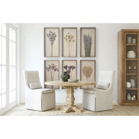 framed art set botanical floral