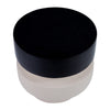 stool glossy black neutral elegant