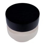 stool glossy black neutral elegant