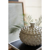 knobby white canisters set of two lids