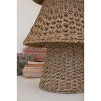 vine wrapped wire Christmas tree tiered