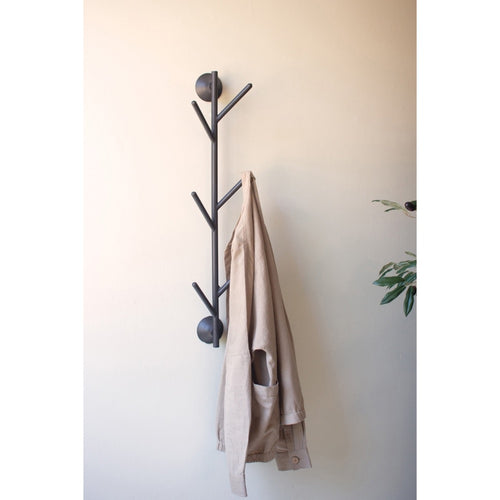 iron wall coat rack pegs set of 2