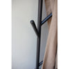 iron wall coat rack pegs set of 2