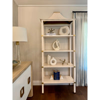 white gold etegere styled