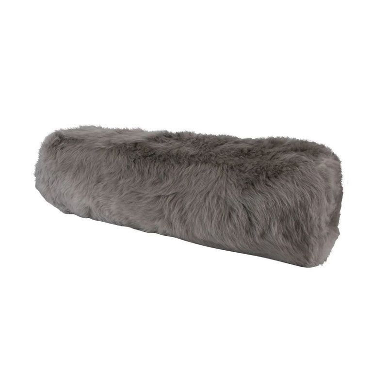 longwool sheepskin  bolster pillow