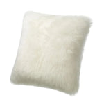 Sheepskin Square Pillow Cushion - Longwool Ivory
