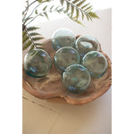 recycled clear glass balls
