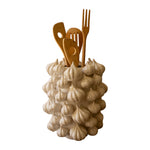 ceramic produce vase white garlic decorative 