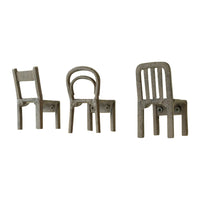 cast iron chair wall hooks set of 3