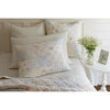 bedding ensemble pastel multi-pattern quilt size options shams