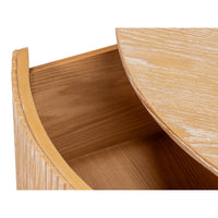 round coffee table light wood
