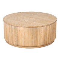 round coffee table light wood