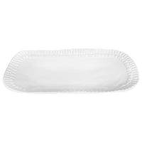 melamine large oval serving platter white