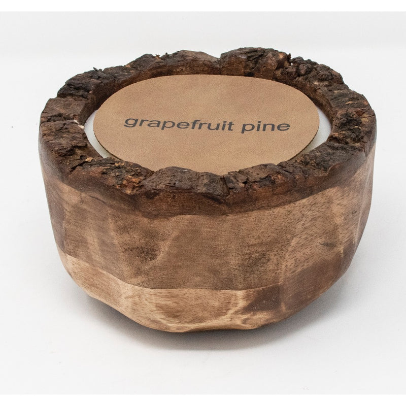 wood brown candle round tree bark