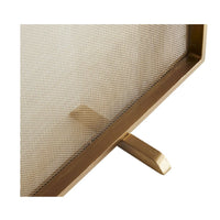 firescreen large antique brass modern