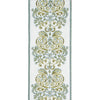 white linen blend curtain panels embroidered edge