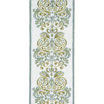 white linen blend curtain panels embroidered edge