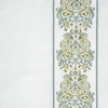 white linen blend curtain panels embroidered edge