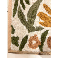 Floral Hand Hooked Wall Art (set of 2)