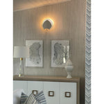 wall sconce white living room decor