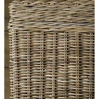 natural kubu weave soft gray color trunk