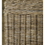 natural kubu weave soft gray color trunk
