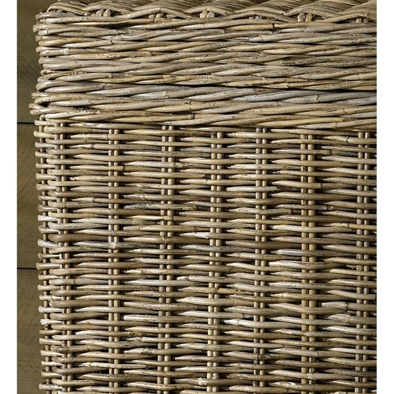 natural kubu weave soft gray color trunk