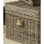 natural kubu weave soft gray color trunk