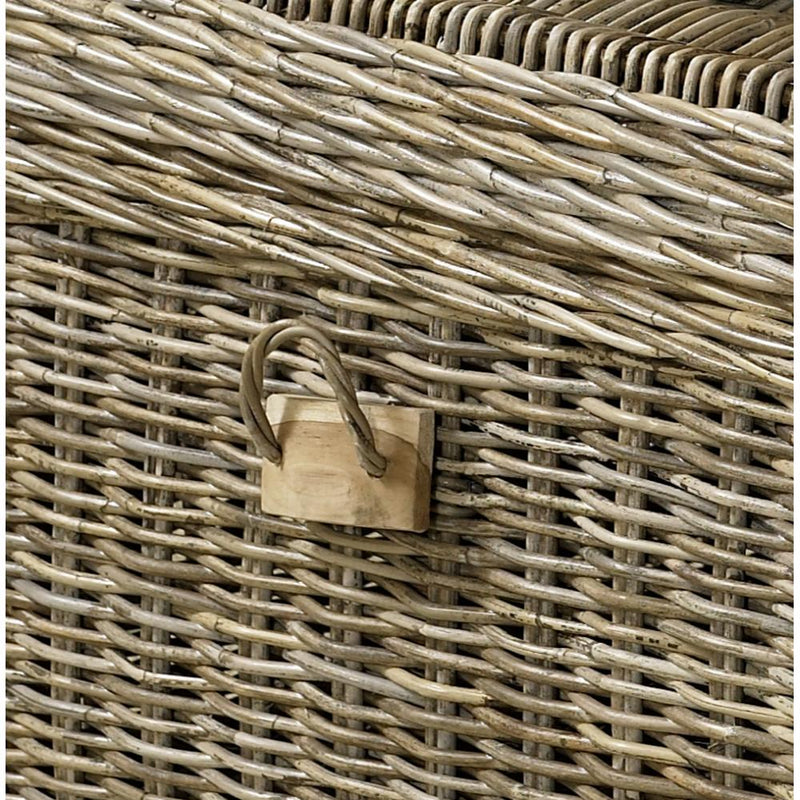 natural kubu weave soft gray color trunk