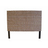 Kubu grey wicker rattan king headboard