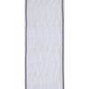 white linen blend curtain panels textured trim