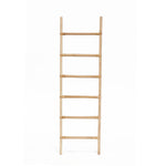 leaning blanket towel magazine quilt decorative ladder natural rattan