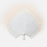 aluminum sconce matte white antique brass