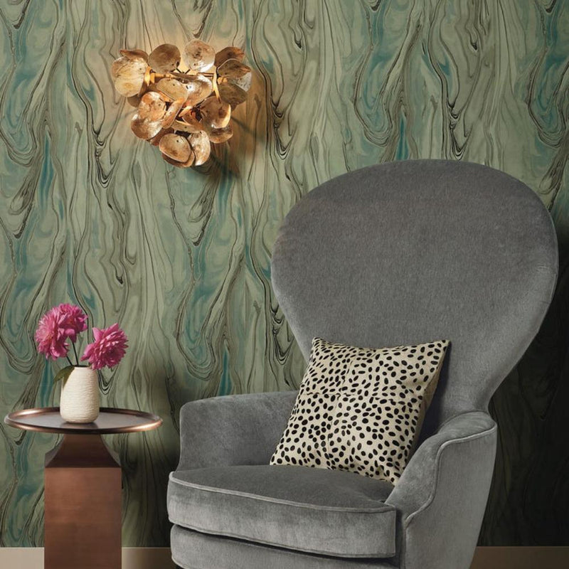 champagne sconce saddle oyster shell 