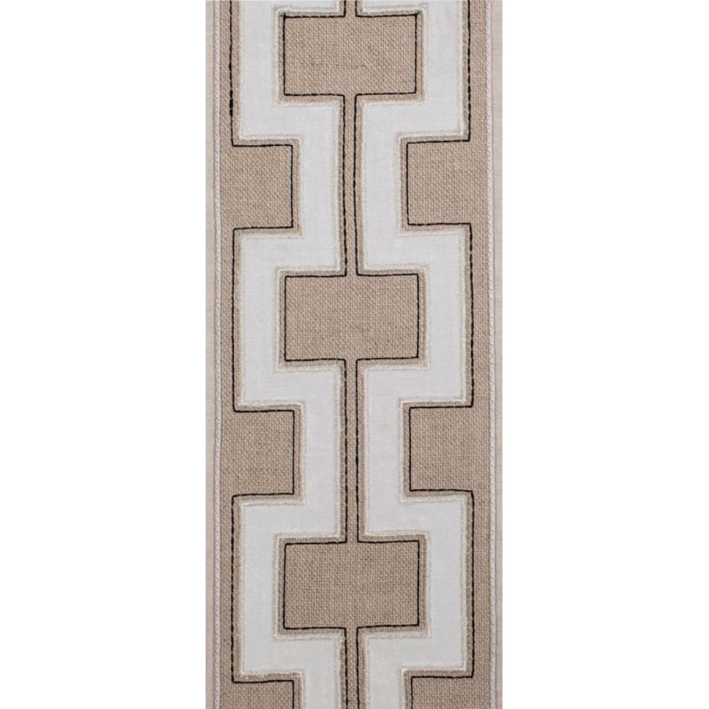 natural linen blend curtain panels natural ivory trim