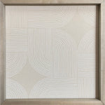 neutral wall art tan textured framed set