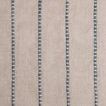 natural linen stripe curtain panel