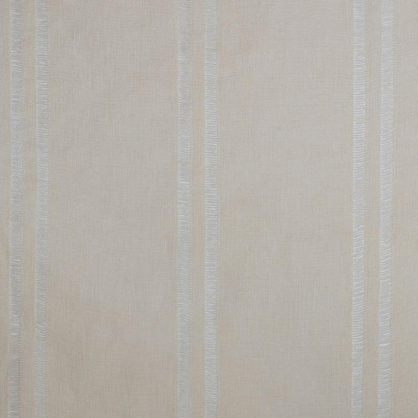ivory linen curtain panels with vertical white stripes