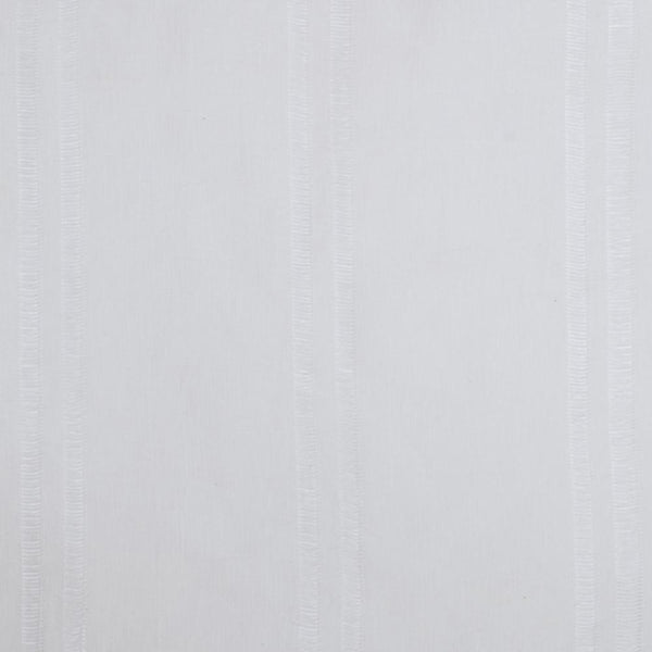white linen curtain panels with white vertical stripes