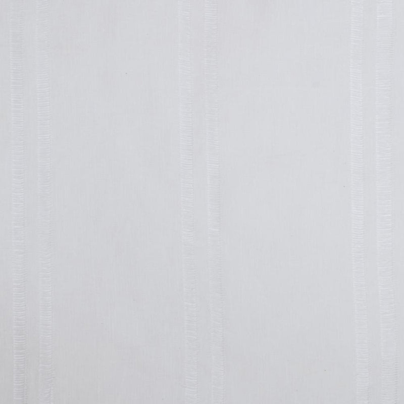 white linen curtain panels with white vertical stripes