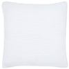 popcorn weave white euro sham