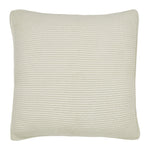 popcorn weave ivory euro sham