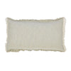 mint green coverlet throw stripe fringe Euro sham pillow