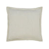 mint green coverlet throw stripe fringe Euro sham pillow