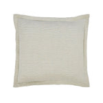 mint green coverlet throw stripe fringe Euro sham pillow