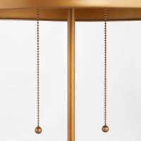 table lamp black marble base brass metal drum shade