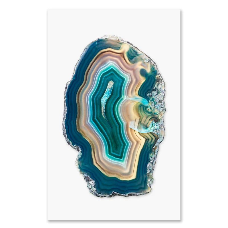 Multi-Ring Agate Grand Format Photography Art (paper + hanging options)