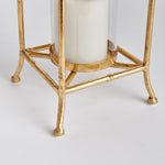 antique brass small lantern contemporary glass cylinder