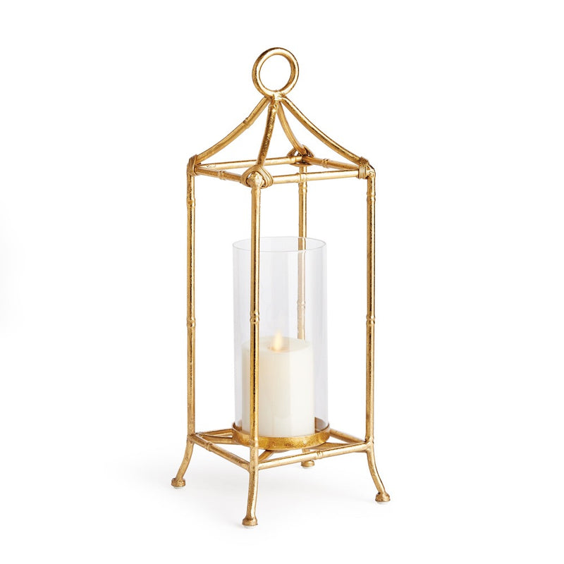 antique brass small lantern contemporary glass cylinder